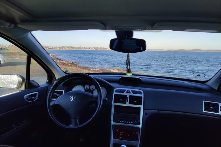 Sort Peugeot 307 fra 2006