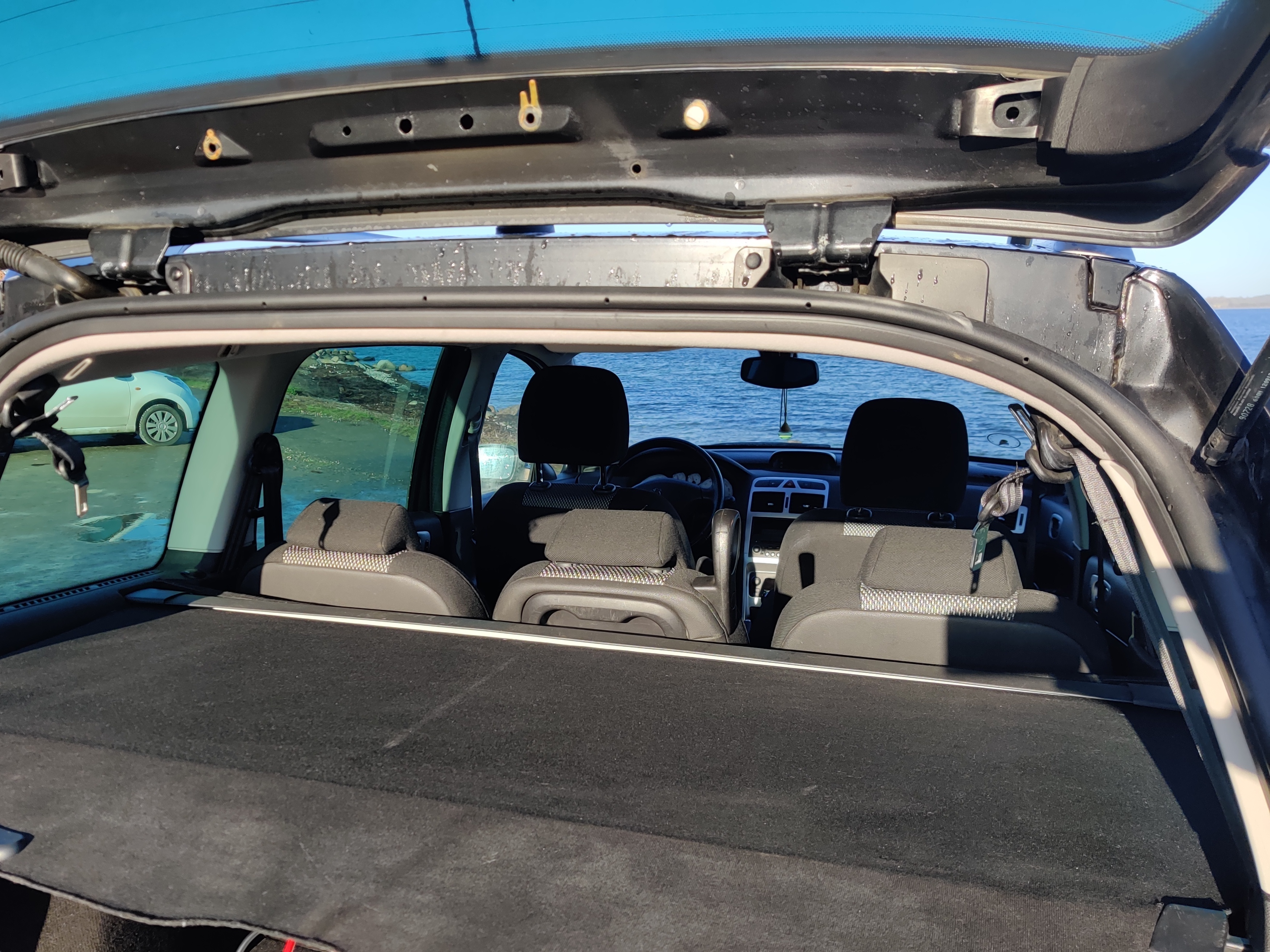 Sort Peugeot 307 fra 2006