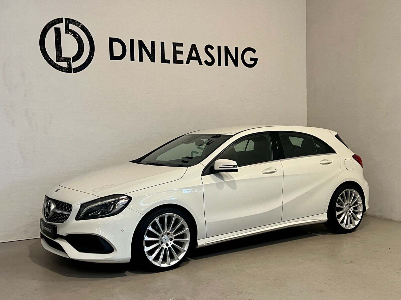 Hvid Mercedes A200 d fra 2018