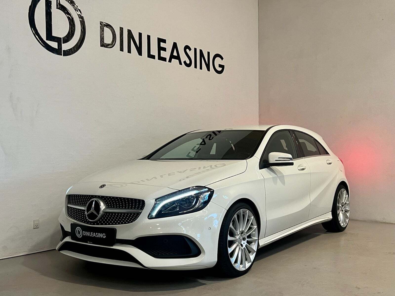 Hvid Mercedes A200 d fra 2018