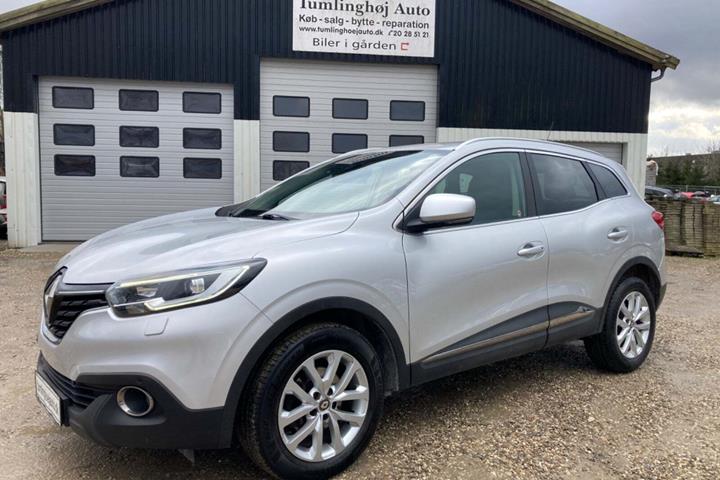 Sølv Renault Kadjar fra 2018