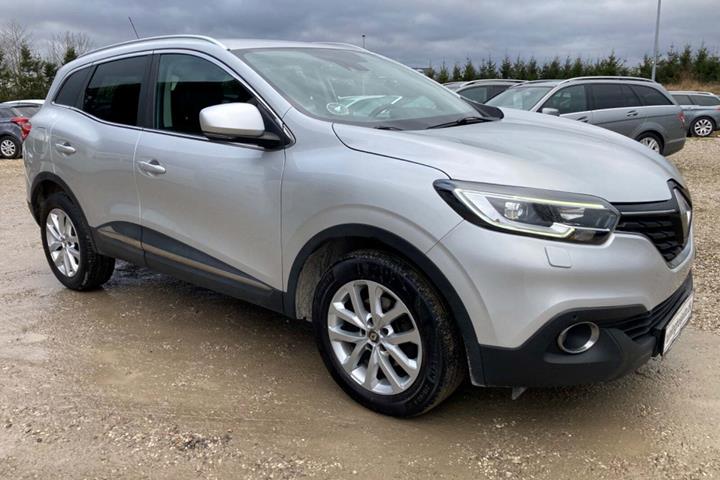 Sølv Renault Kadjar fra 2018