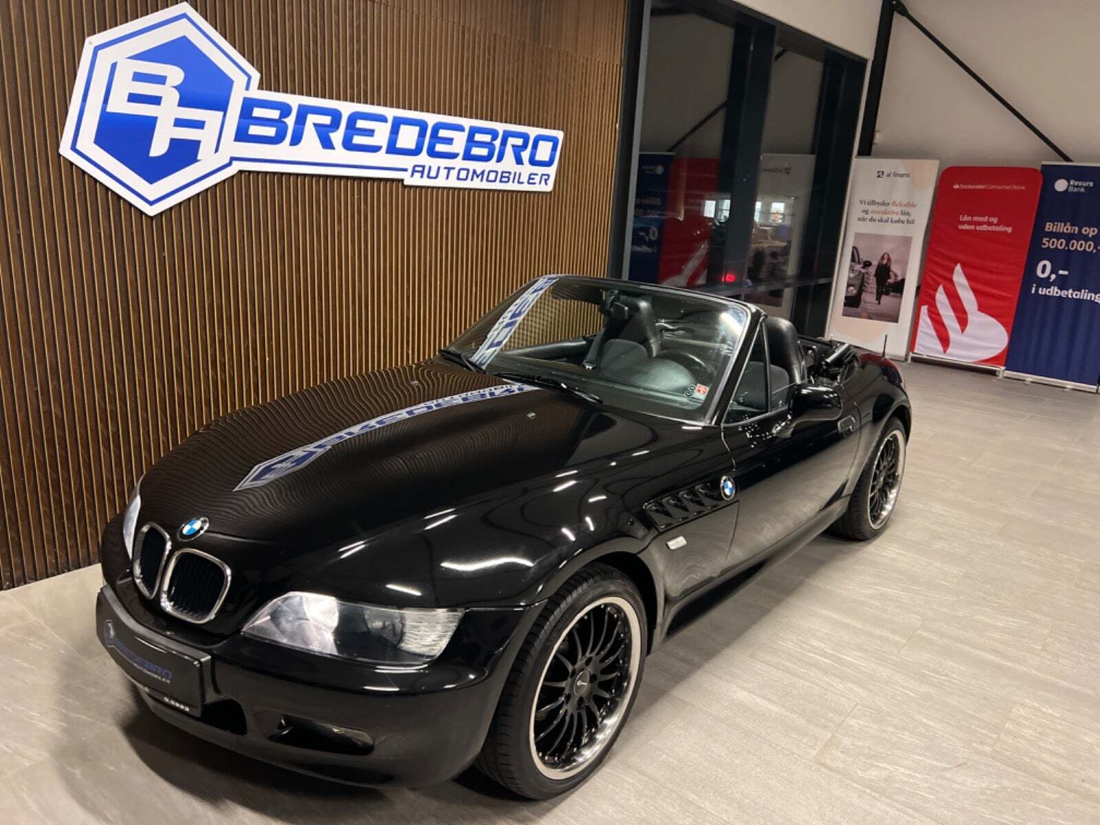 Grå BMW Z3 fra 1998