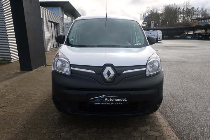 Hvid Renault Kangoo fra 2018 set udefra