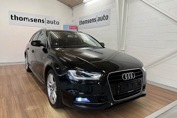 Sort Audi A4 fra 2016