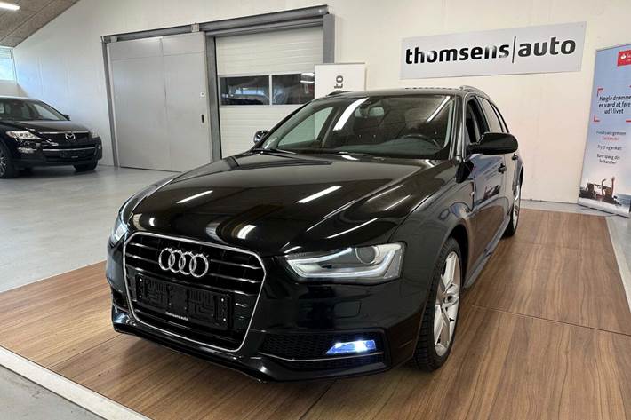 Sort Audi A4 fra 2016