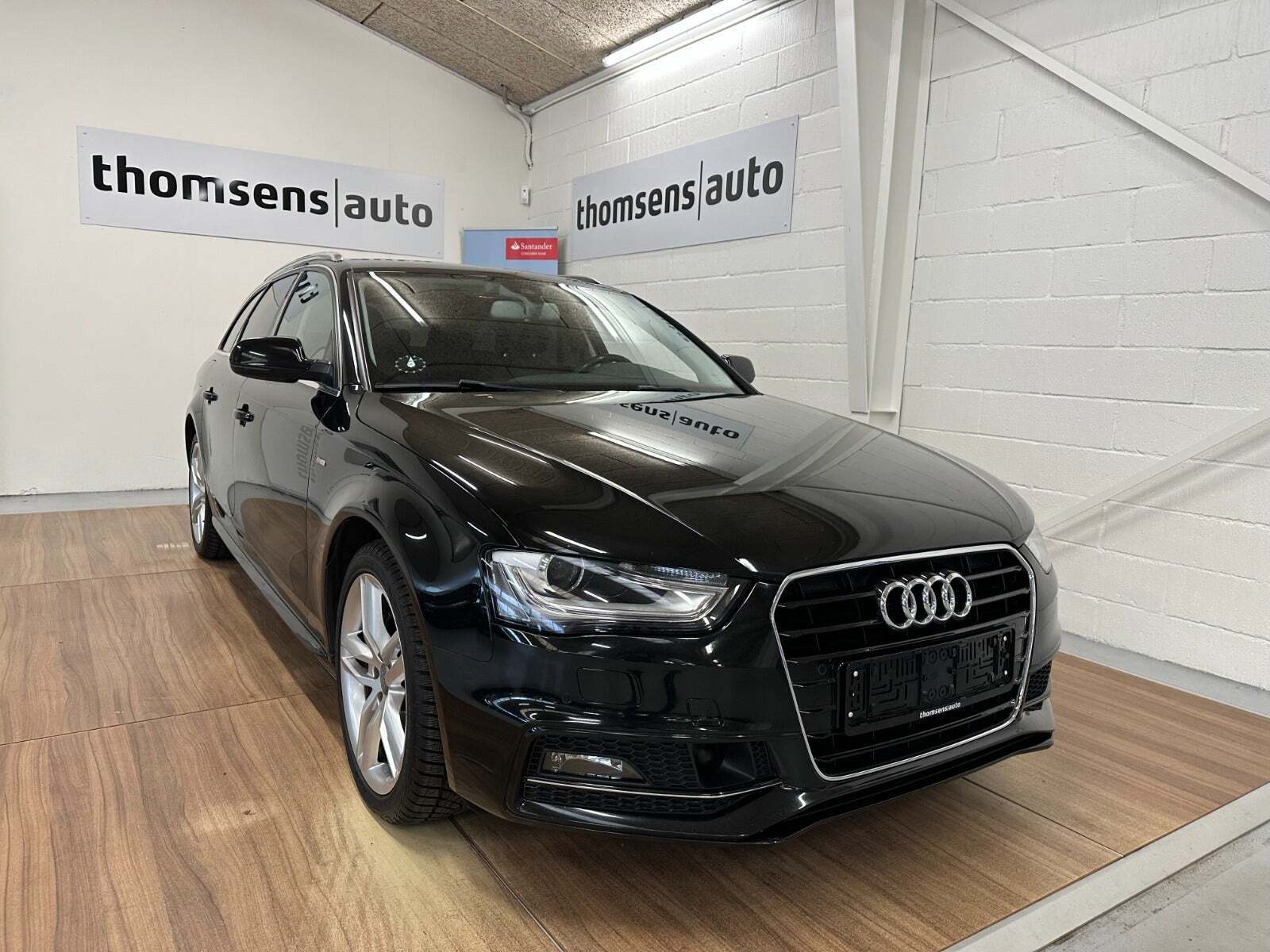 Sort Audi A4 fra 2016
