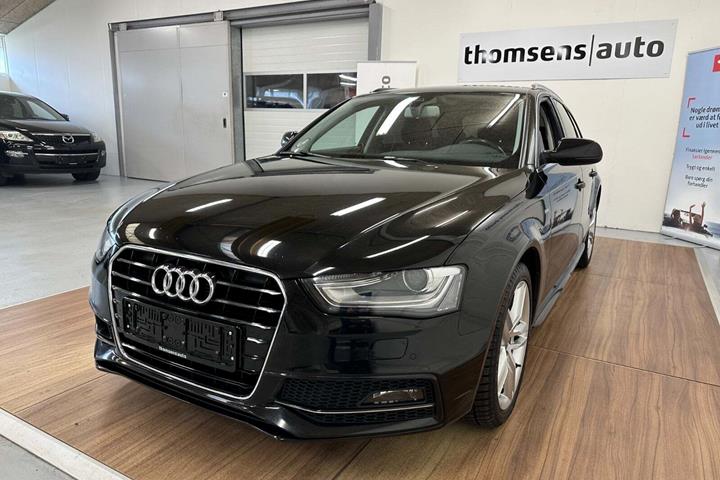 Sort Audi A4 fra 2016