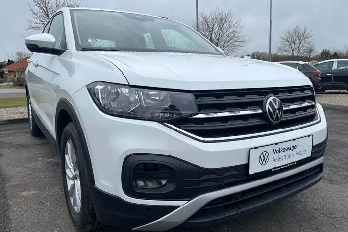 Hvid VW T-Cross fra 2022
