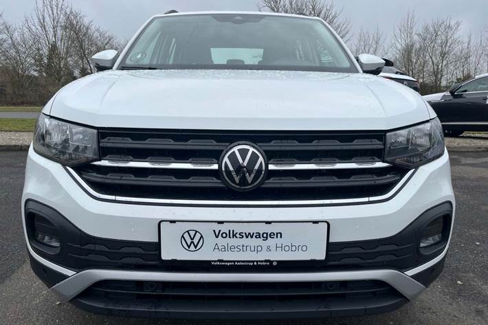 Hvid VW T-Cross fra 2022