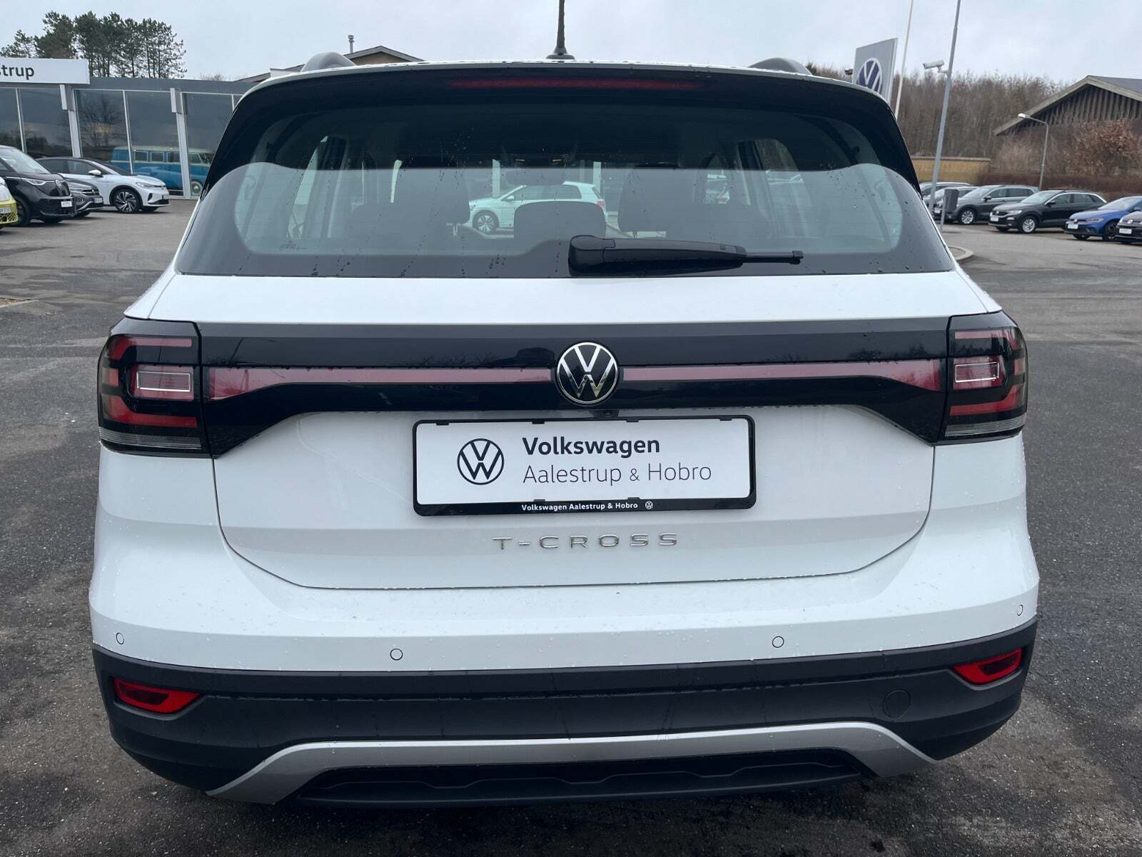 Hvid VW T-Cross fra 2022
