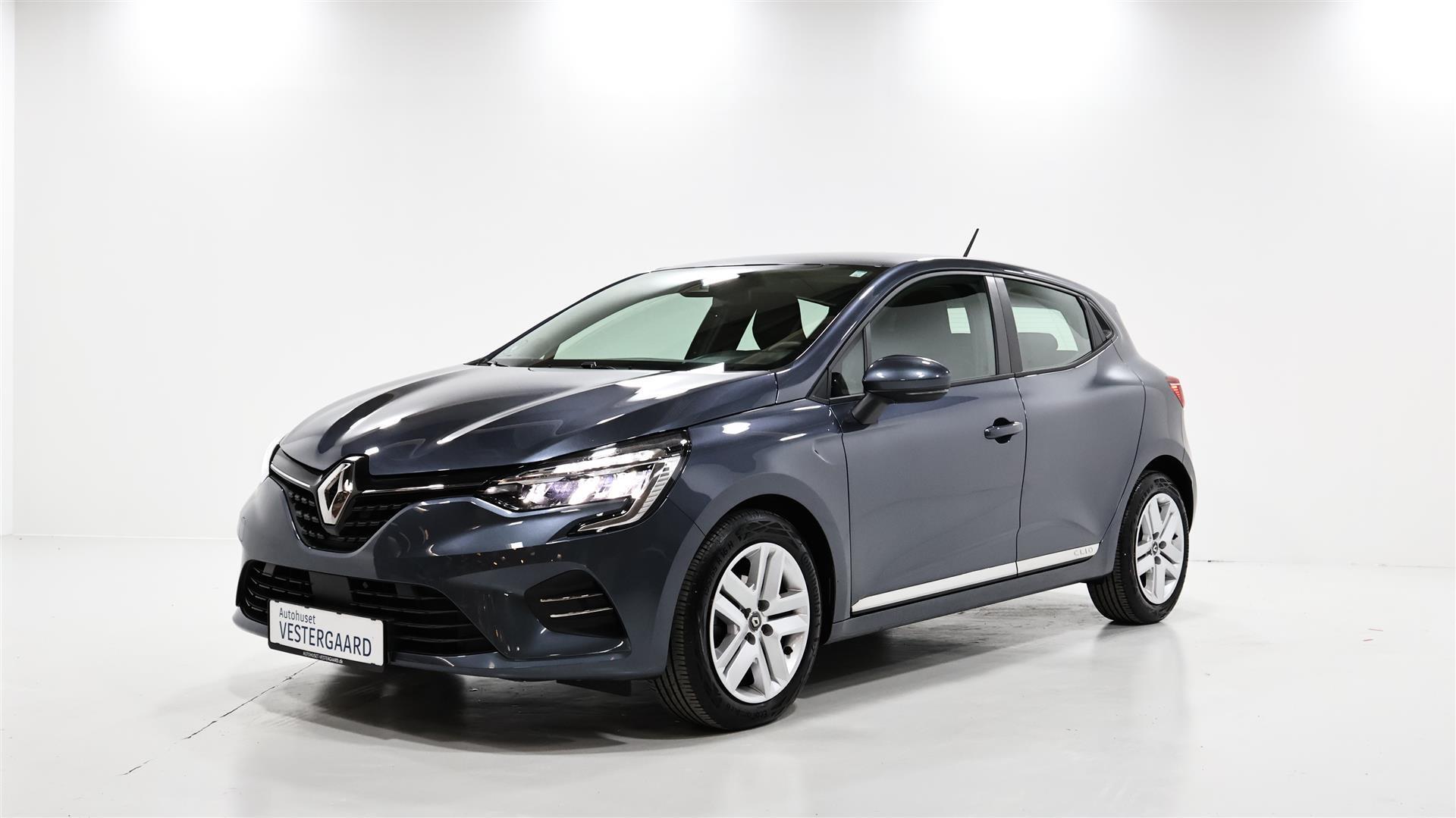 Grå Renault Clio fra 2022