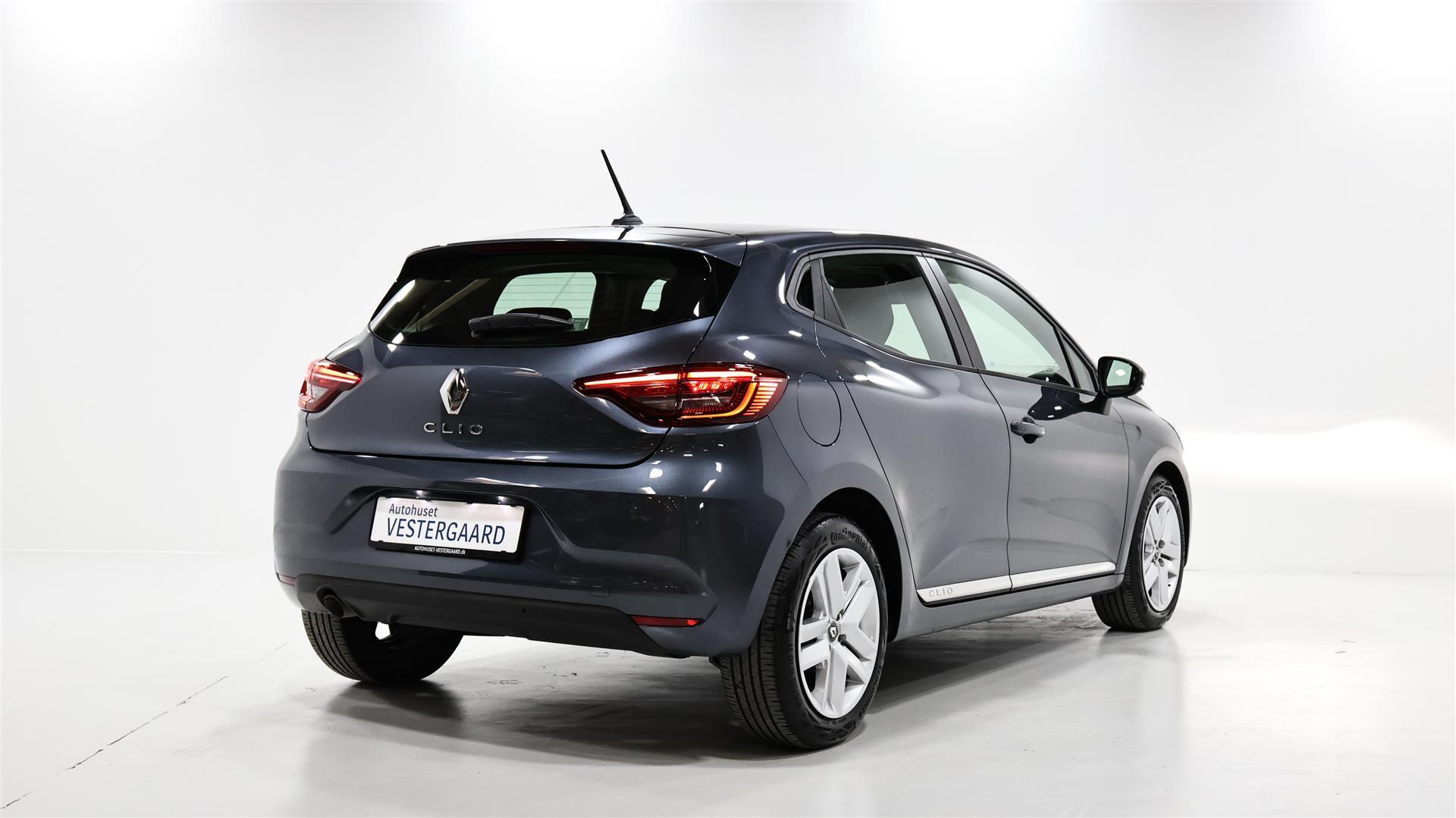 Grå Renault Clio fra 2022