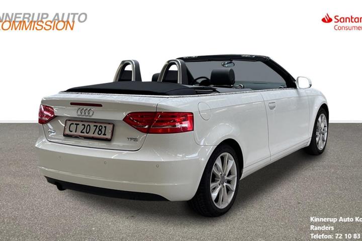 Hvid Audi A3 fra 2011