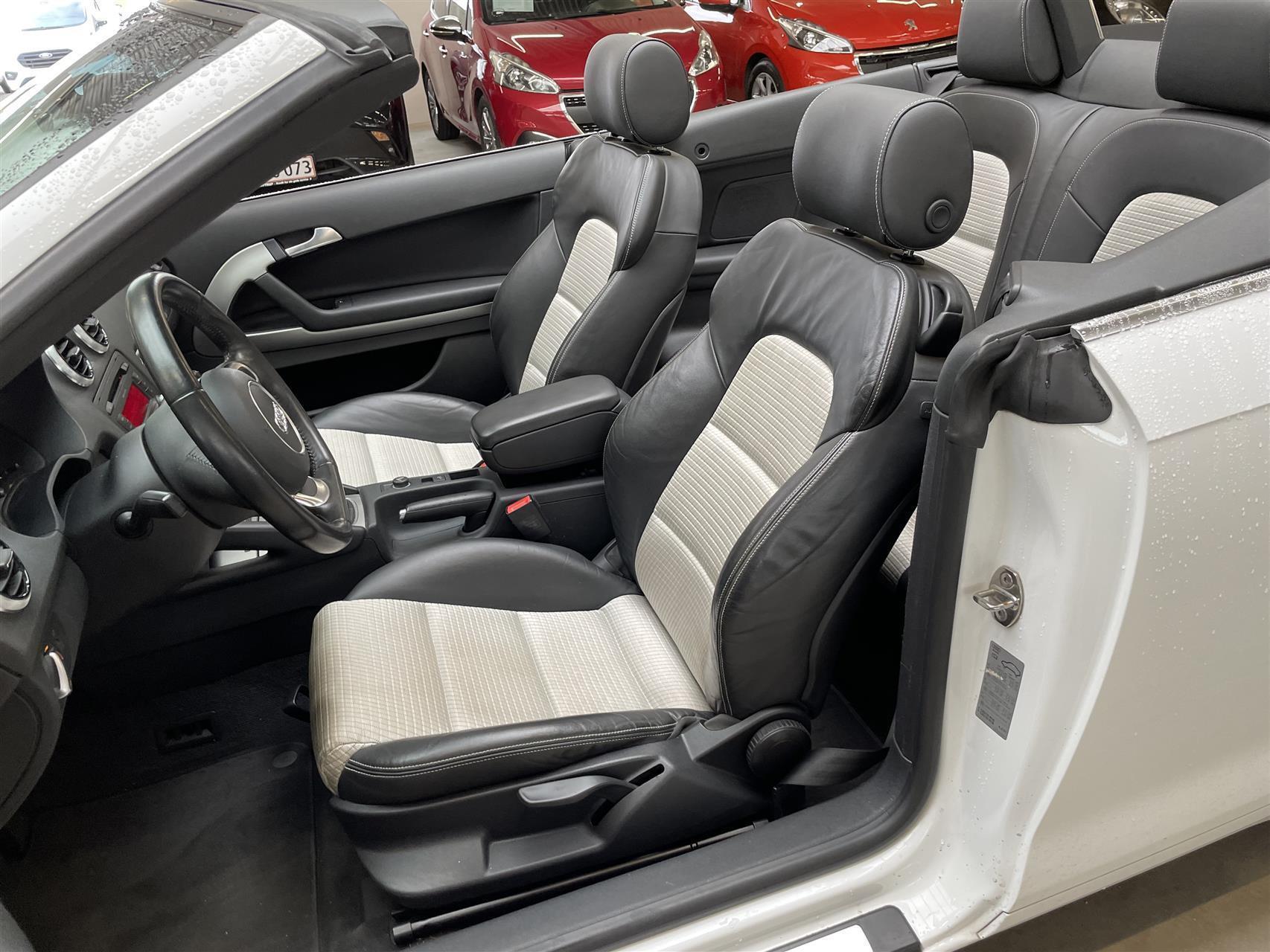 Hvid Audi A3 fra 2011