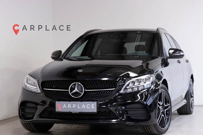 Sort Mercedes C300 e fra 2021
