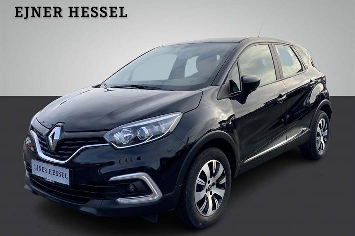 Sort Renault Captur fra 2019