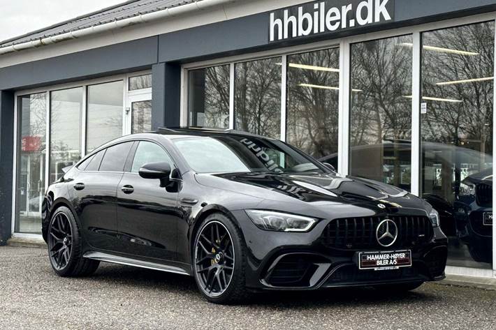 Grå Mercedes AMG GT 63 S fra 2019