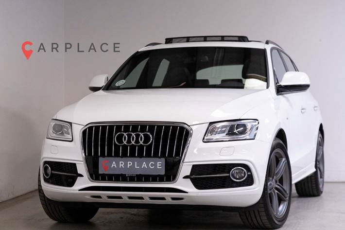 Hvid Audi Q5 fra 2017