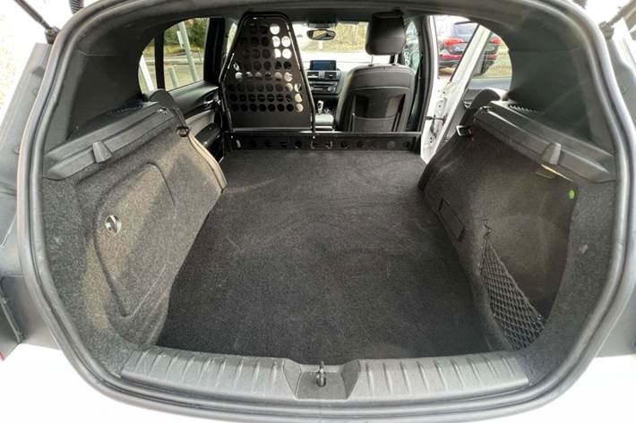 Hvid BMW 118d fra 2012