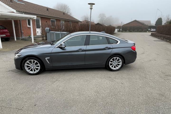 Grå BMW 4-serie fra 2018