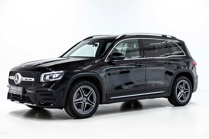 Sort Mercedes GLB200 fra 2022