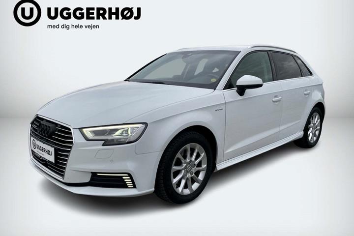 Hvid Audi A3 fra 2017