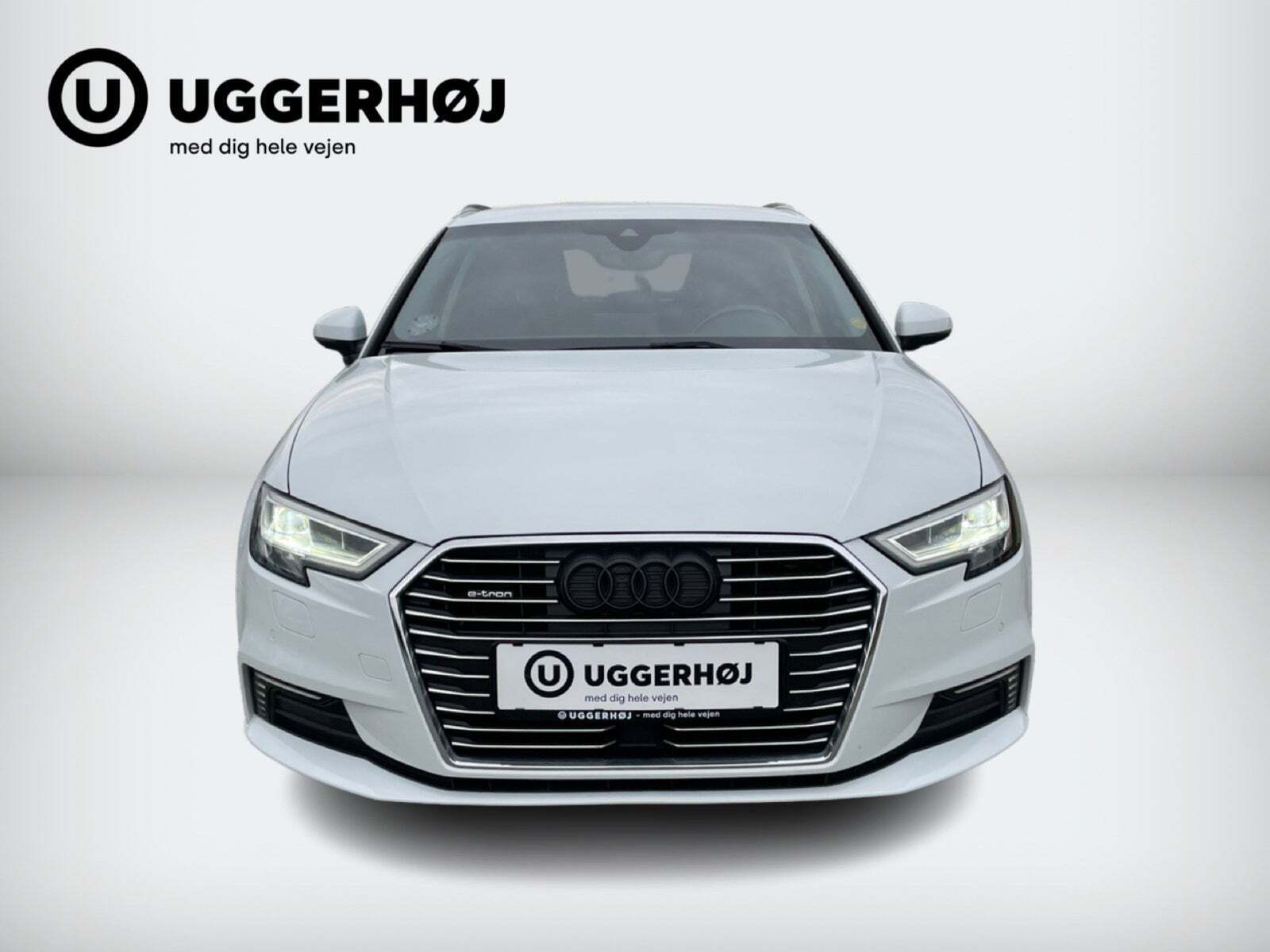 Hvid Audi A3 fra 2017