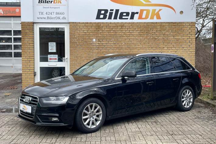 Sort Audi A4 fra 2015