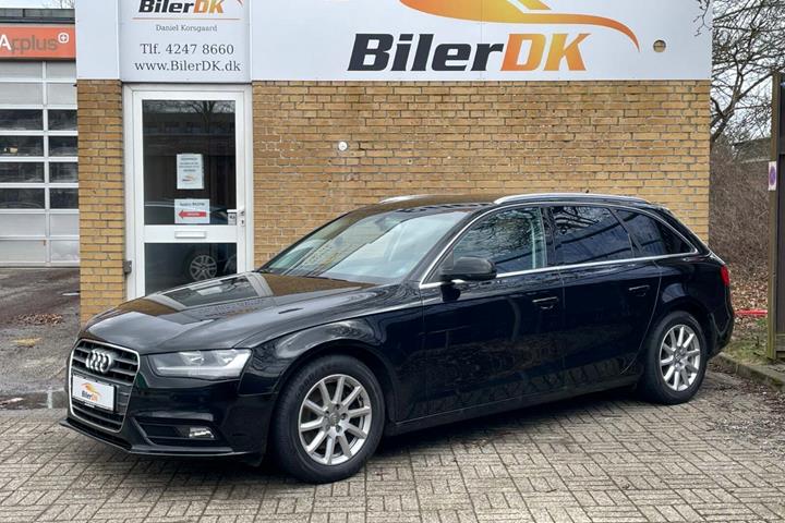 Sort Audi A4 fra 2015