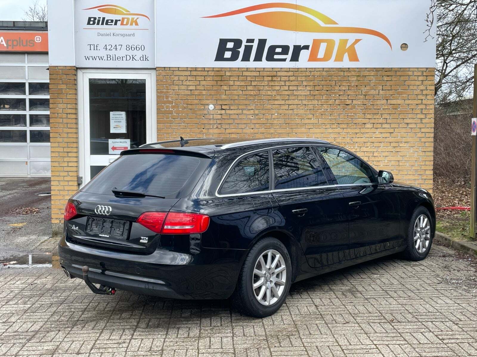 Sort Audi A4 fra 2015