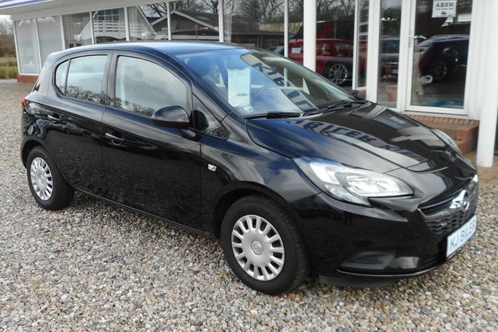 Sort Opel Corsa fra 2019