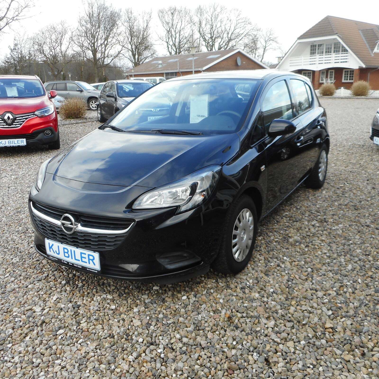 Sort Opel Corsa fra 2019