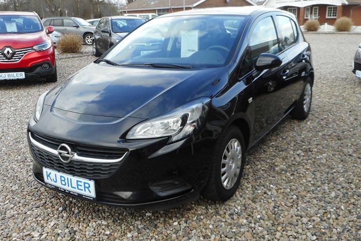 Sort Opel Corsa fra 2019