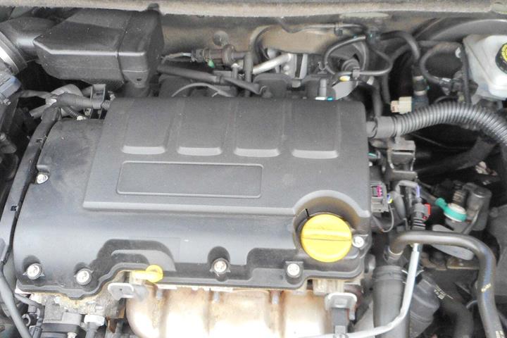 Sort Opel Corsa fra 2019