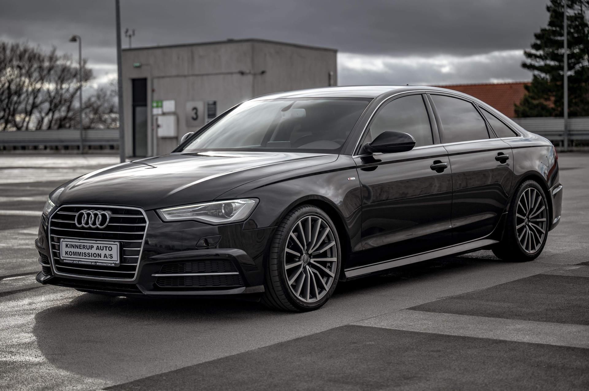 Sort Audi A6 fra 2015