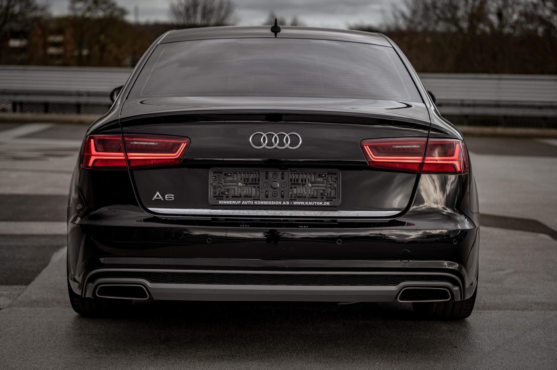 Sort Audi A6 fra 2015