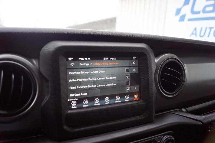 Grå Jeep Gladiator fra 2022