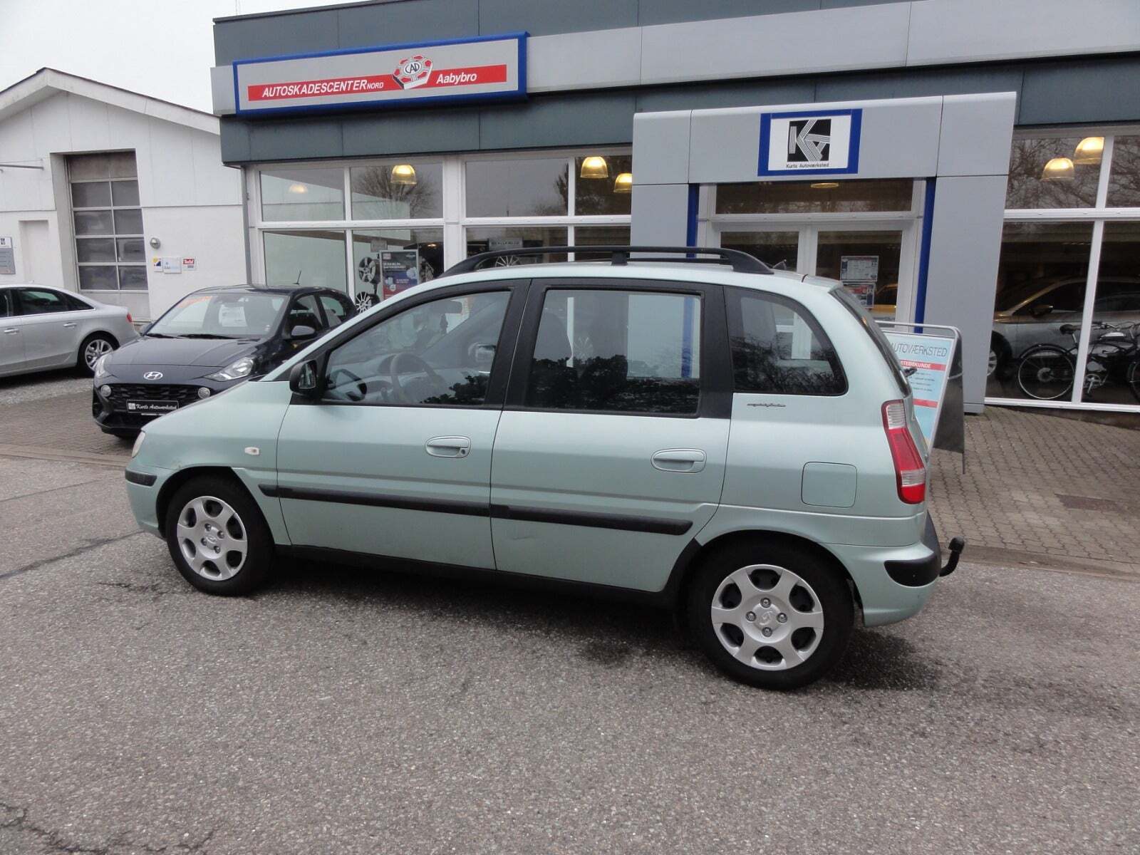 Grøn Hyundai Matrix fra 2007