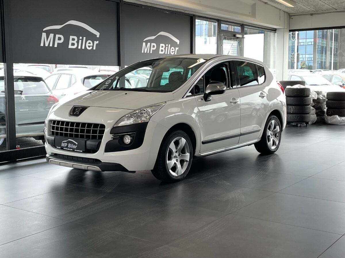 Hvid Peugeot 3008 fra 2012