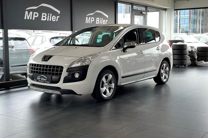 Hvid Peugeot 3008 fra 2012