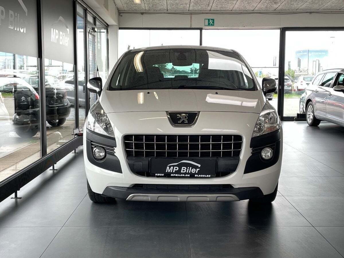 Hvid Peugeot 3008 fra 2012