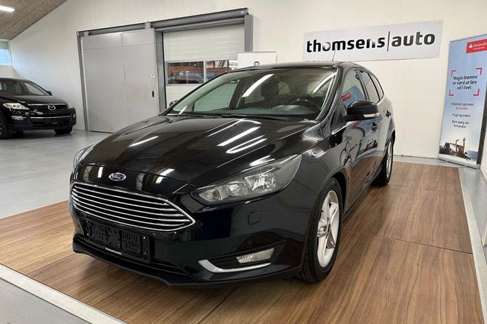 Sort Ford Focus fra 2015