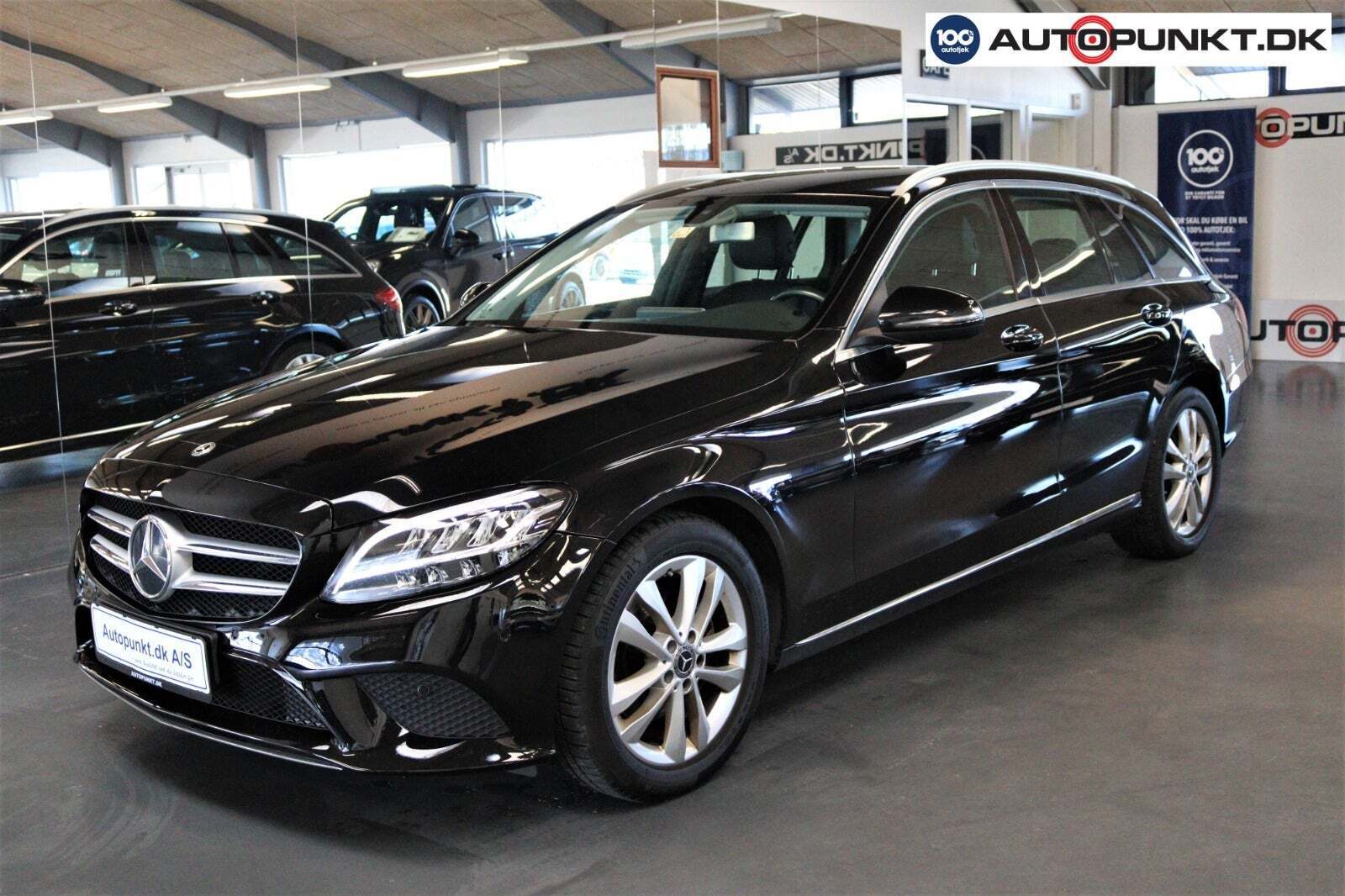 Sort Mercedes C220 d fra 2019
