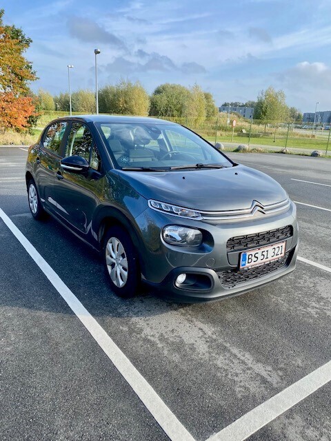 Citroën C3 1,6 BlueHDi 75 hk 4-dørs m. bagklap Man.