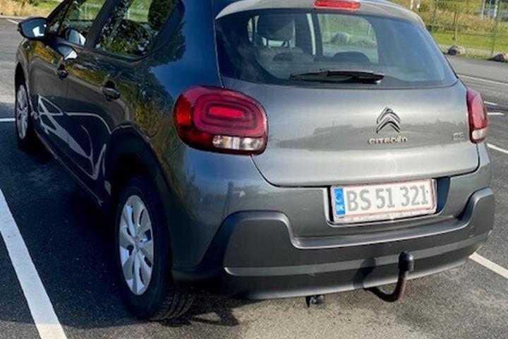 Grå Citroën C3 fra 2017