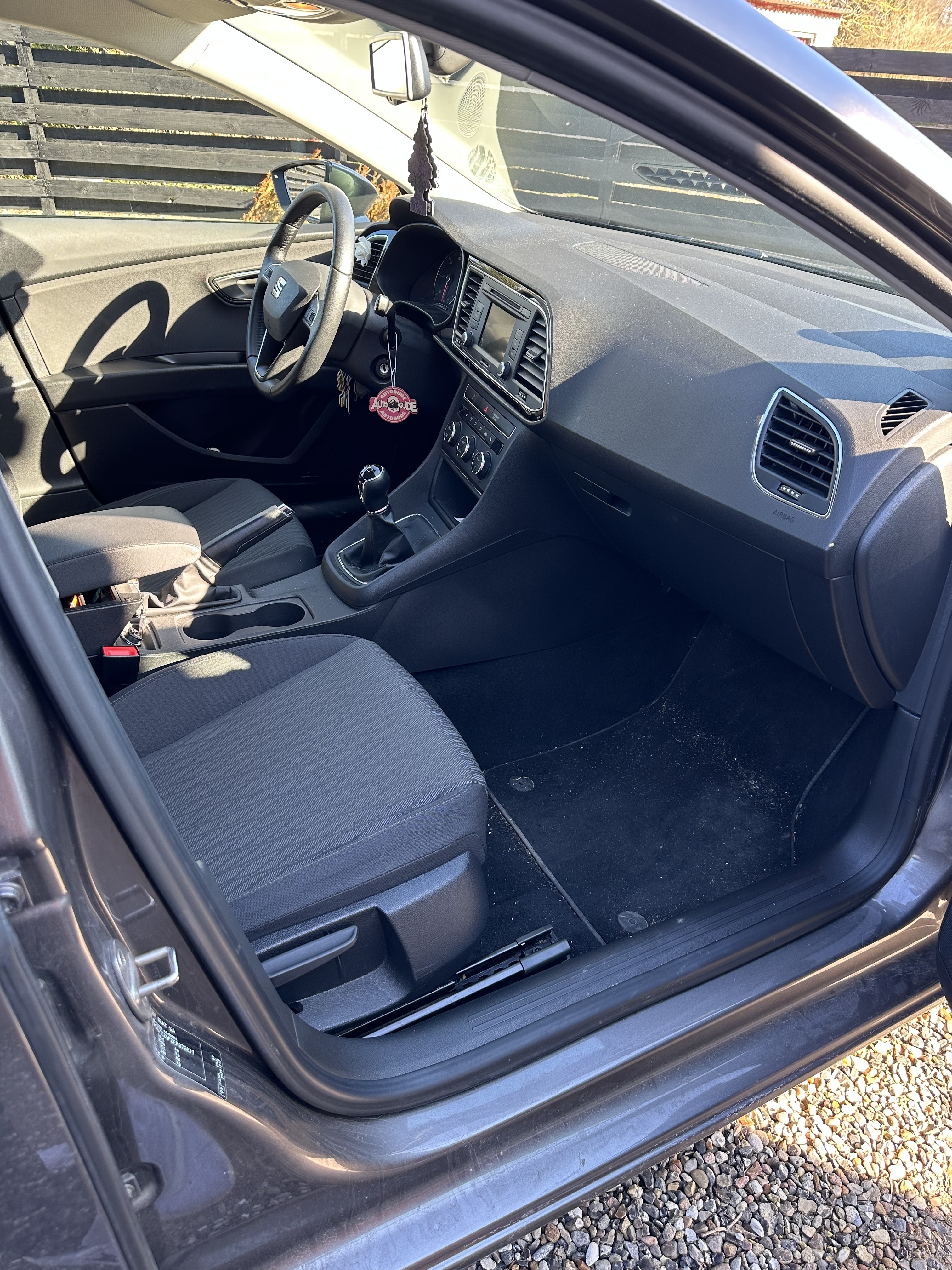 Grå Seat Leon fra 2014