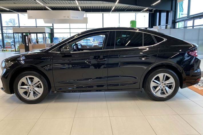 Sort Skoda Enyaq fra 2023