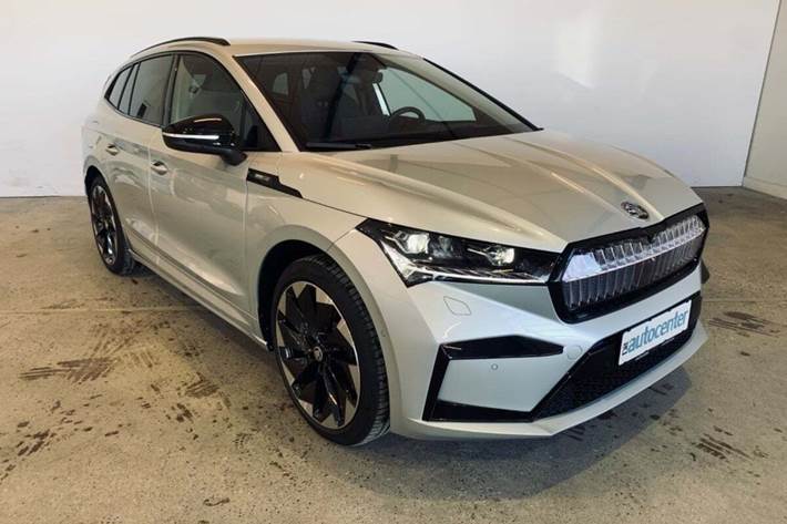 Sølv Skoda Enyaq fra 2023