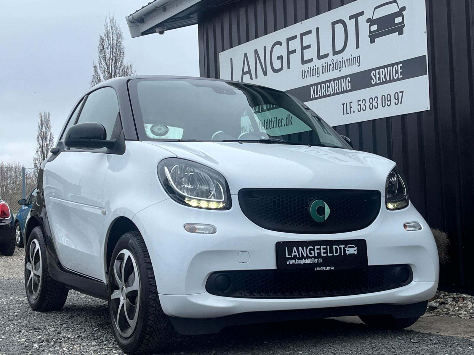 Hvid Smart Fortwo fra 2015